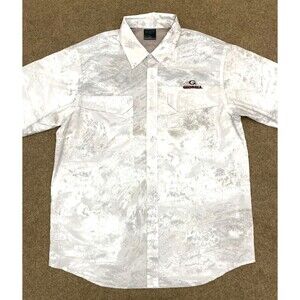 Colosseum Georgia Bulldogs Realtree Shirt Mens L Aspect Performance Short-Sleeve